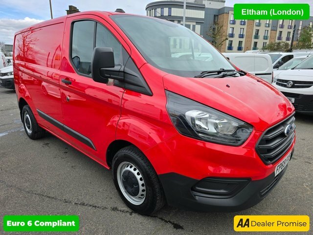 Compare Ford Transit Custom 2.0 300 Leader Pv Ecoblue 104 Bhp In Red With 72, FP69FKS Red