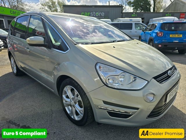 Ford S-Max 2.0 Titanium Tdci 138 Bhp In Silver With 82,000 Silver #1