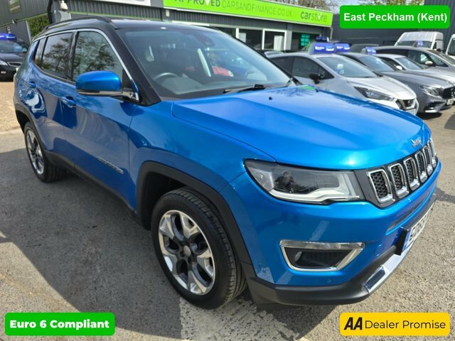 Compare Jeep Compass 2.0 Multijet II Limited 168 Bhp In Blueblack O GD69NWN Blue