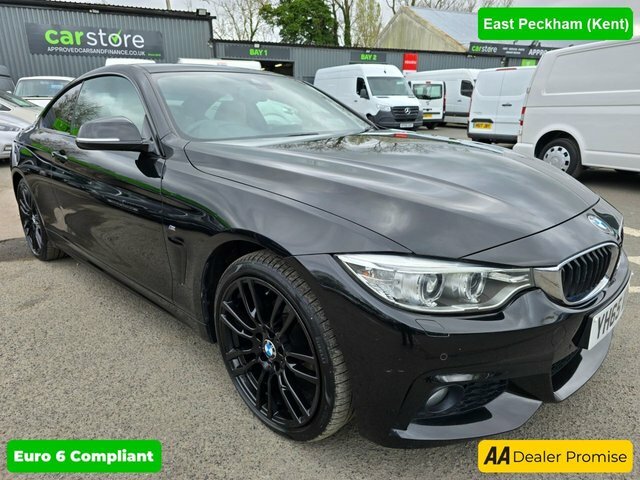 Compare BMW 4 Series 2.0 420I Xdrive M Sport 181 Bhp In Black With 7 YH65VDA Black