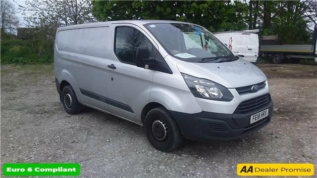 Ford Transit Custom 2.0 290 Lr Pv 104 Bhp In Silver With 67,661 Miles Silver #1