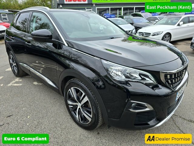Peugeot 3008 1.2 Puretech Ss Allure 130 Bhp In Black With 5 Black #1