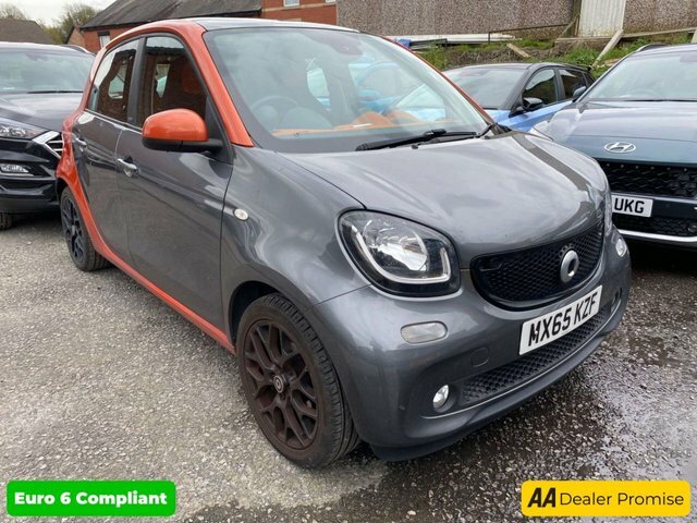 Smart Forfour 1.0 Edition1 71 Bhp In Grey And Orange With 51, Orange #1