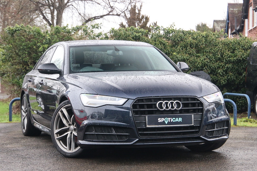 Compare Audi A6 2.0 Tdi Ultra S Tronic Black Edition Cwvehiclemark BF67NEY Blue