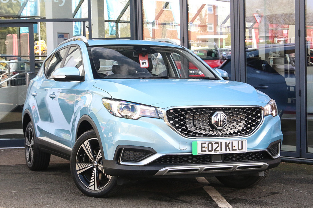 MG ZS Ev 45Kwh Exclusive Cwvehiclemarketing Blue #1