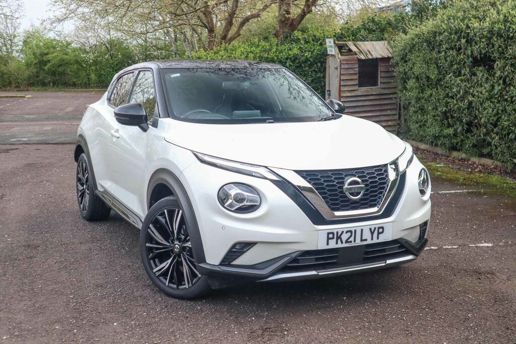 Compare Nissan Juke 1.0 Dig-t 114 Dct Tekna Cwvehiclemarketing PK21LYP White