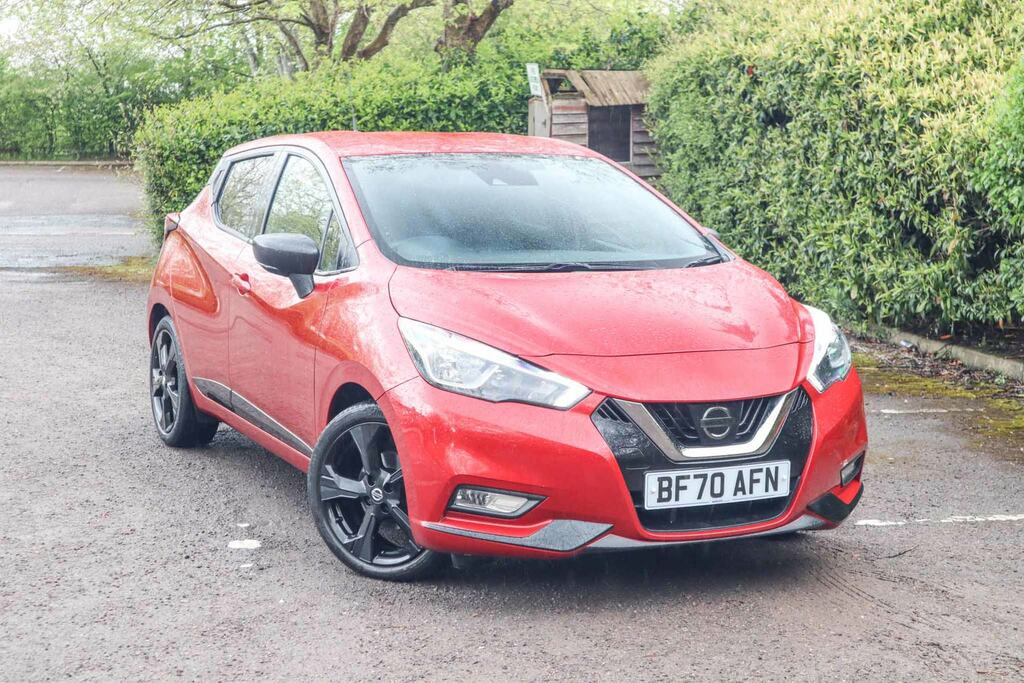 Compare Nissan Micra 1.0 Ig-t 100 N-sport Cwvehiclemarketing BF70AFN Red
