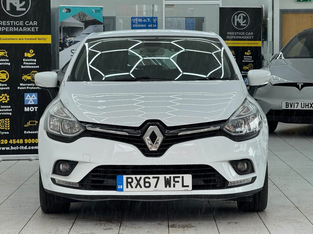 Compare Renault Clio Hatchback 1.2 Tce Dynamique Nav Edc Euro 6 Ss 5 RX67WFL White