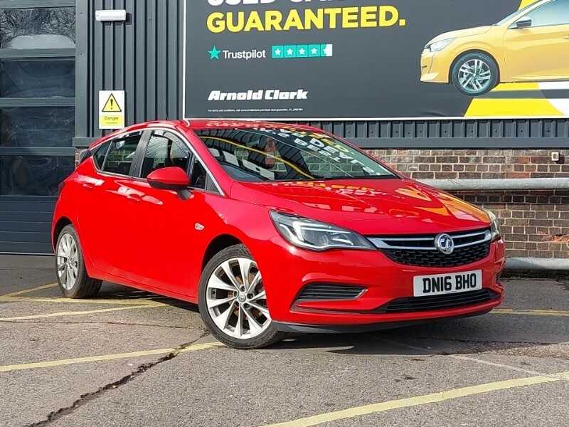 Compare Vauxhall Astra 1.4T 16V 125 Design DN16BHO Red