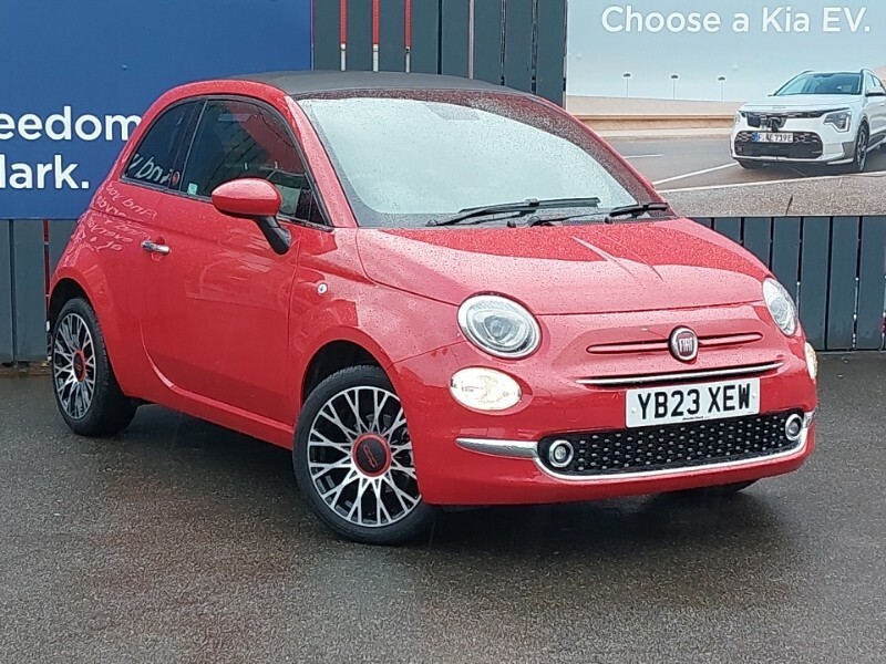 Compare Fiat 500C 1.0 Mild Hybrid Red YB23XEW Red