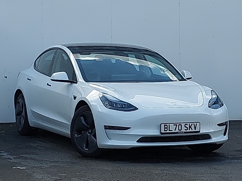 Compare Tesla Model 3 Long Range Awd BL70SKV White