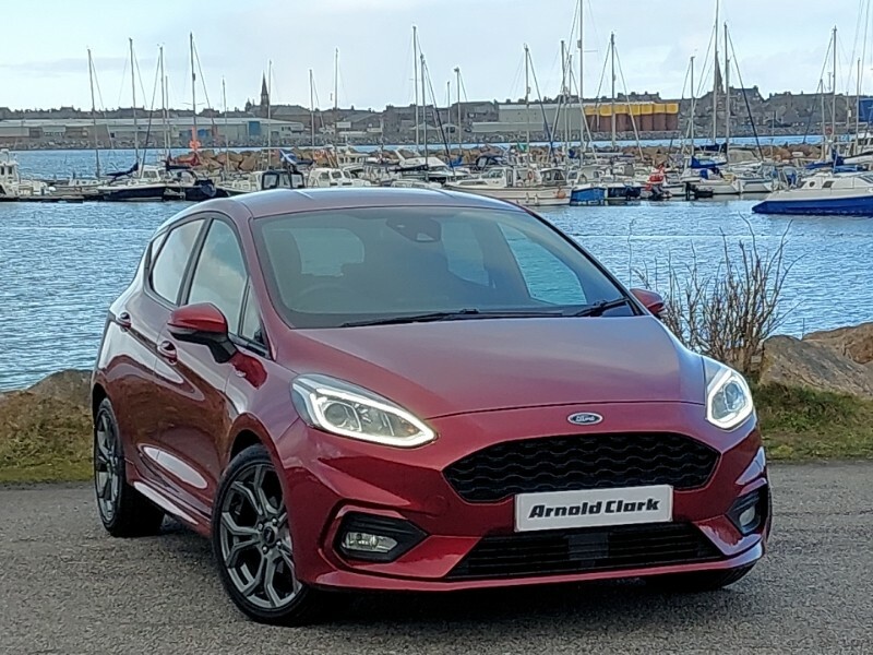 Ford Fiesta 1.0 Ecoboost St-line X Red #1