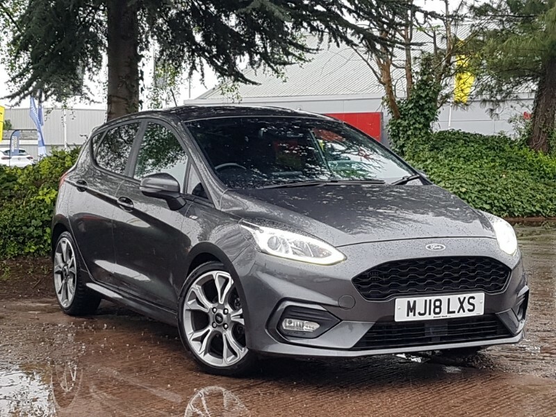 Compare Ford Fiesta 1.0 Ecoboost St-line X MJ18LXS Grey