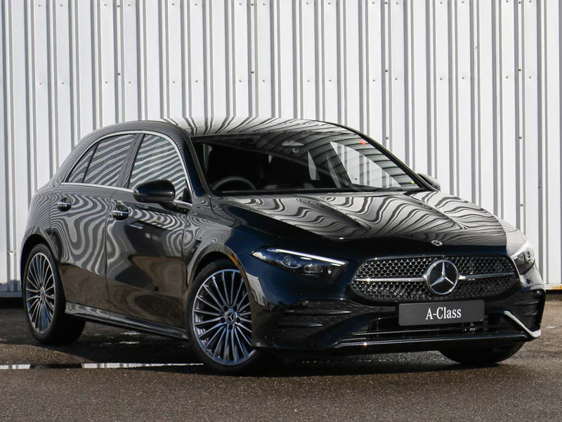 Compare Mercedes-Benz A Class A180 Amg Line Premium Plus  Black