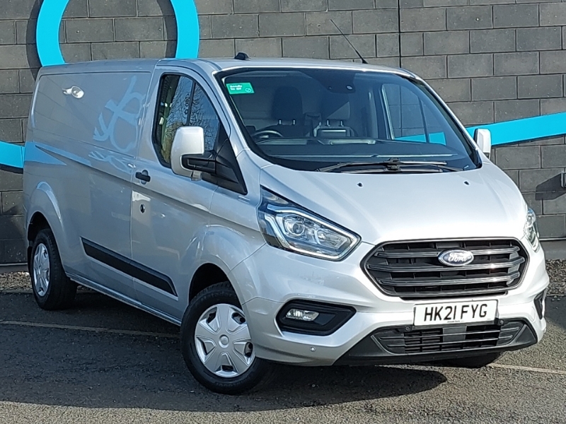 Compare Ford Transit Custom 2.0 Ecoblue 130Ps Low Roof Trend Van HK21FYG Silver