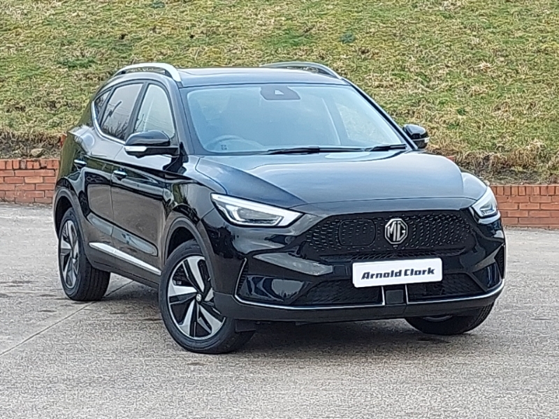 Compare MG ZS 130Kw Trophy Connect Ev 51Kwh SO73GYU Black