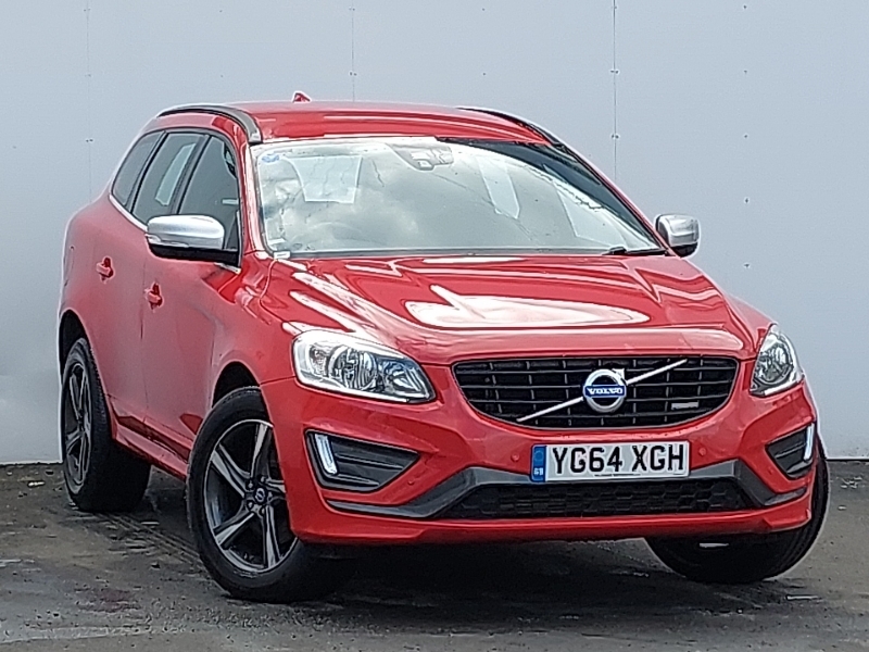 Compare Volvo XC60 D4 181 R Design Awd YG64XGH Red
