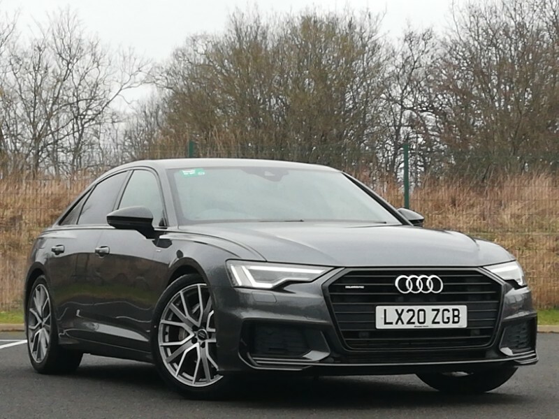 Compare Audi A6 50 Tdi Quattro Black Edition Tip Tech LX20ZGB Grey