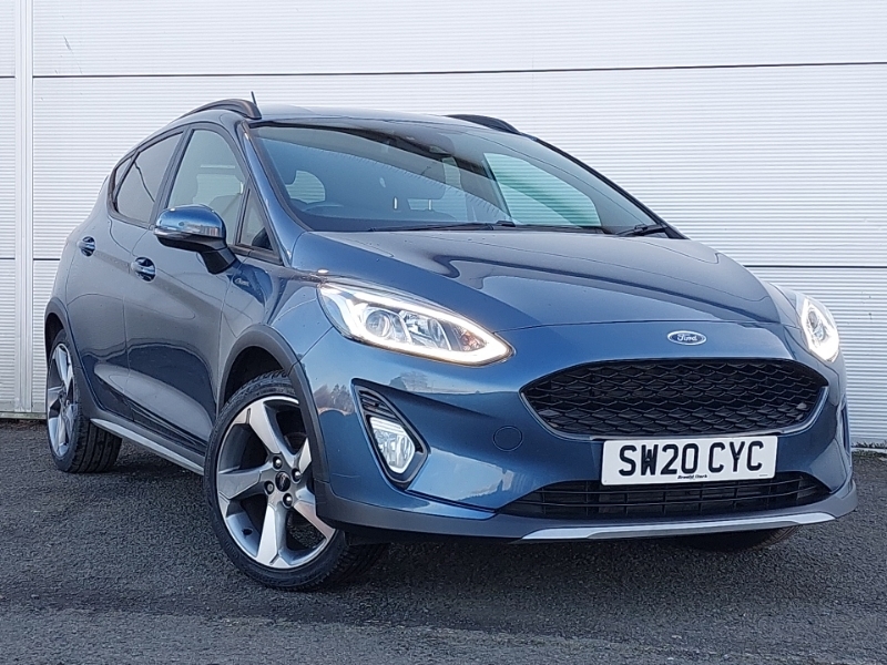Compare Ford Fiesta 1.0 Ecoboost 95 Active Edition SW20CYC Blue