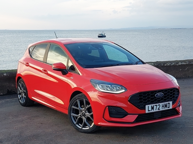 Compare Ford Fiesta 1.0 Ecoboost St-line LM72HMD Red
