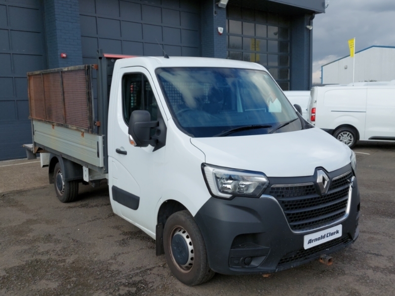 Renault Master Ml35dci 135 Business Low Roof Dropside White #1