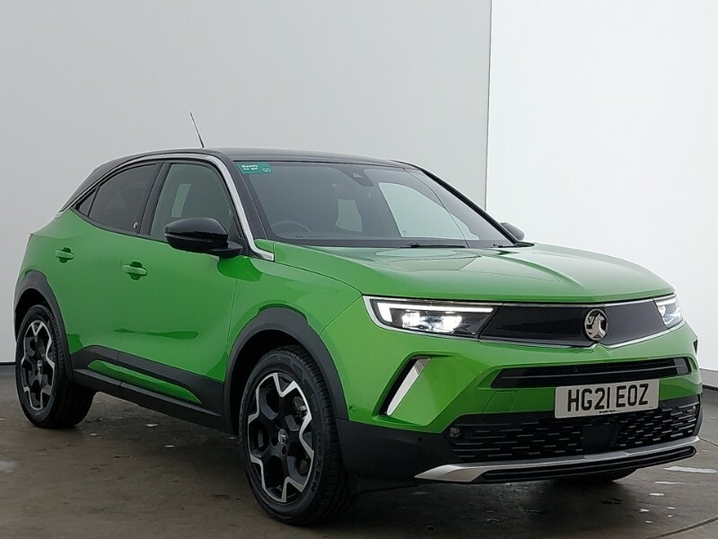 Compare Vauxhall Mokka-e Mokka Launch Edition Ev HG21EOZ Green