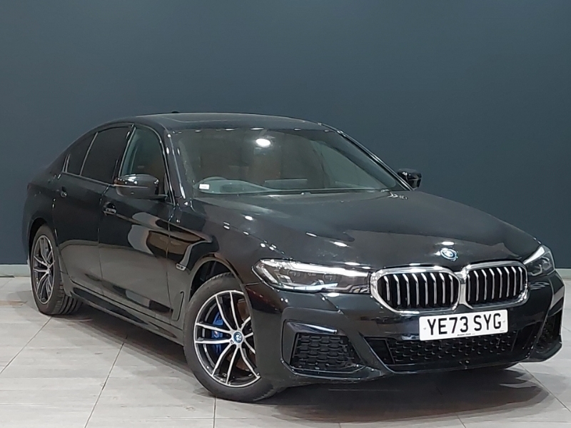 Compare BMW 5 Series 530E M Sport Tech Pack YE73SYG Black