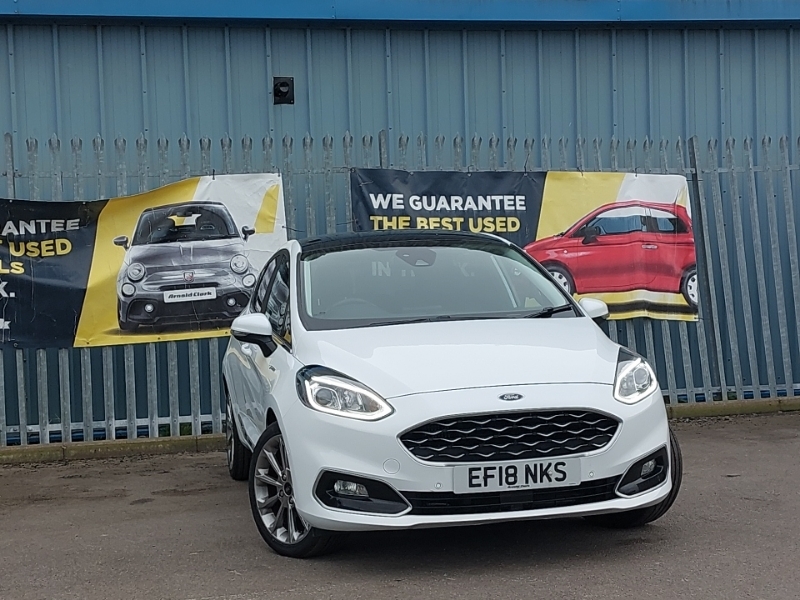 Compare Ford Fiesta 1.0 Ecoboost EF18NKS White