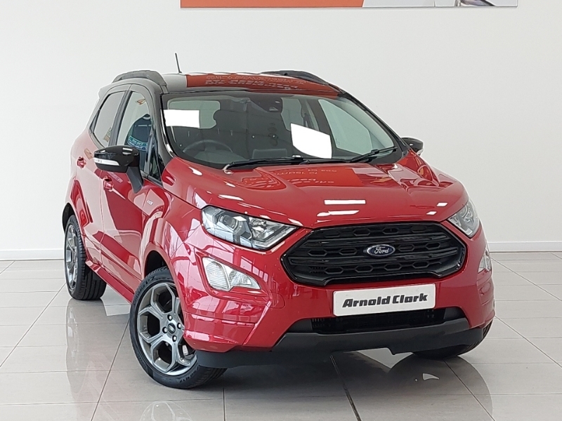 Compare Ford Ecosport 1.0 Ecoboost 125 St-line VN21TPF Red