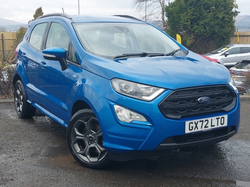 Compare Ford Ecosport 1.0 Ecoboost 125 St-line GX72LTO Blue