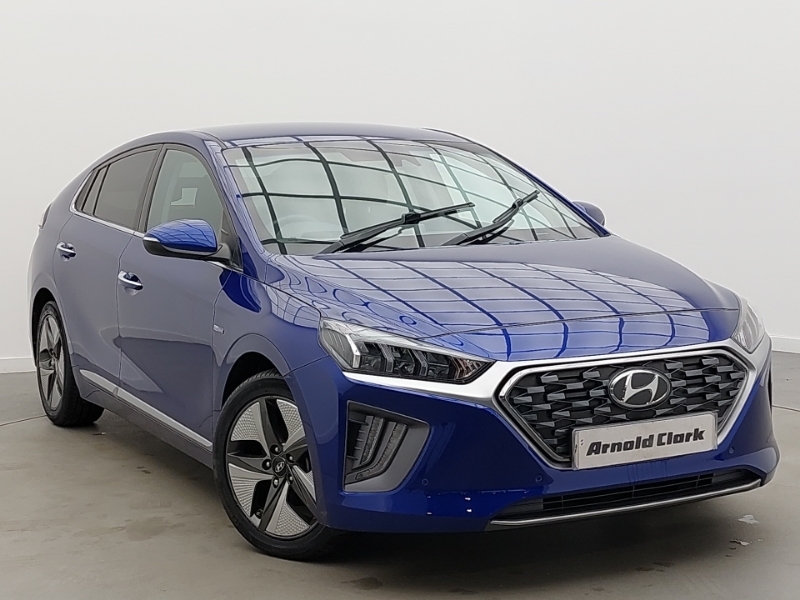 Compare Hyundai Ioniq 1.6 Gdi Hybrid Premium Se Dct GD70AYS Blue