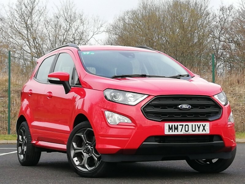 Compare Ford Ecosport 1.0 Ecoboost 125 St-line MM70UYX Red