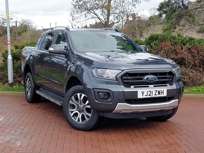 Compare Ford Ranger Pick Up Double Cab Wildtrak 2.0 Ecoblue 213 YJ21ZWH Grey