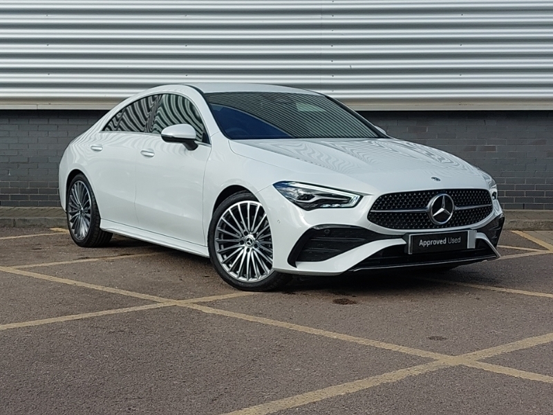 Compare Mercedes-Benz CLA Class Cla 220D Amg Line Premium Tip SP73NZS White