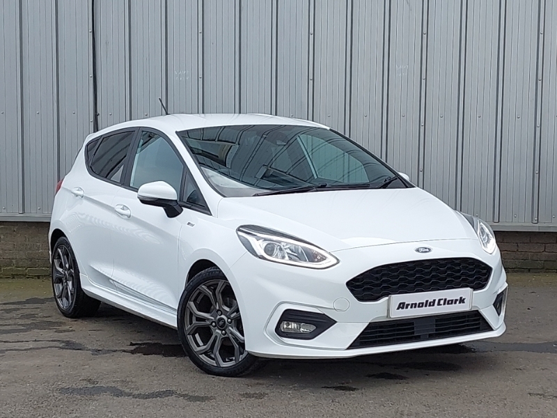 Compare Ford Fiesta 1.0 Ecoboost 95 St-line Edition SG21VNH White
