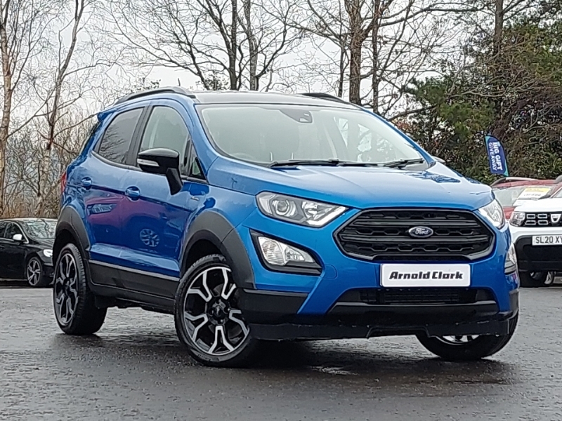 Compare Ford Ecosport 1.0 Ecoboost 125 Active SH72HHU Blue