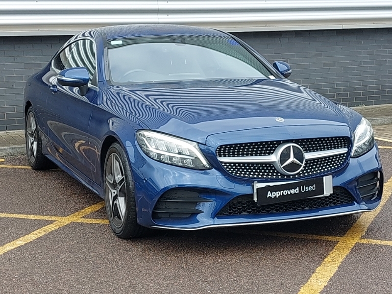 Compare Mercedes-Benz C Class C200 Amg Line Edition 9G-tronic OE21ZHC Blue