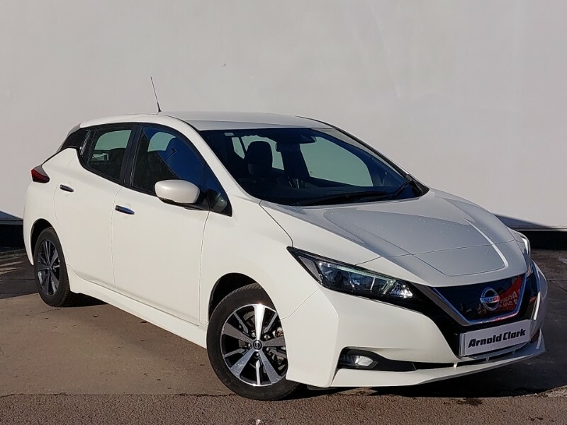 Compare Nissan Leaf 110Kw Acenta 40Kwh 6.6Kw Charger KU70VNJ White