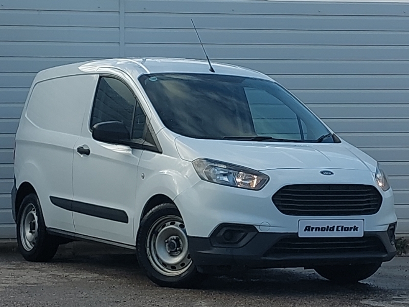 Compare Ford Transit Courier 1.0 Ecoboost Leader Van 6 Speed BL71FZM White