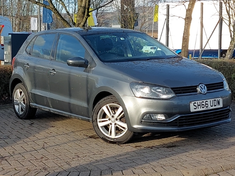 Compare Volkswagen Polo 1.0 Match SH66UDW Grey