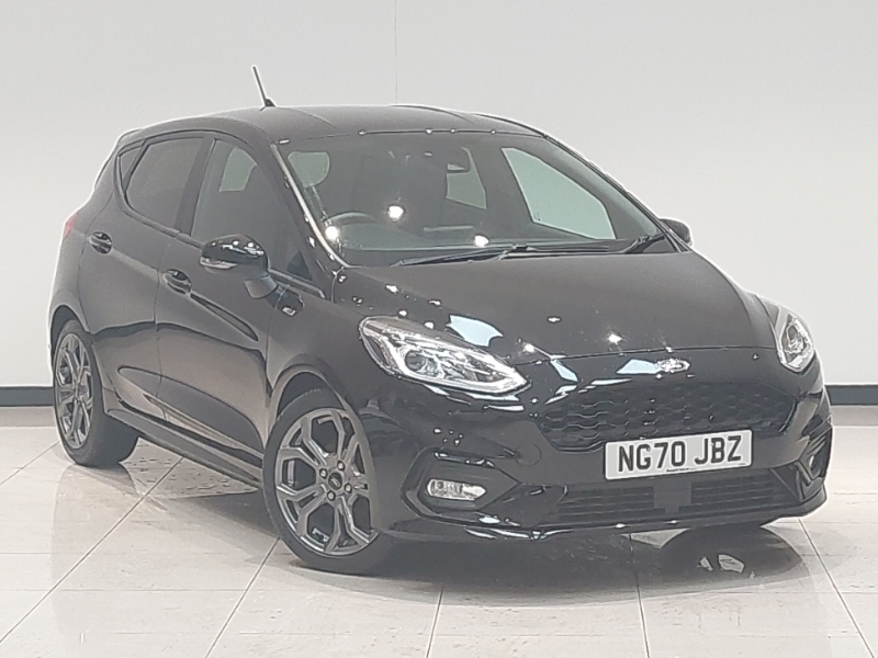 Compare Ford Fiesta 1.0 Ecoboost Hybrid Mhev 125 St-line Edition NG70JBZ Black