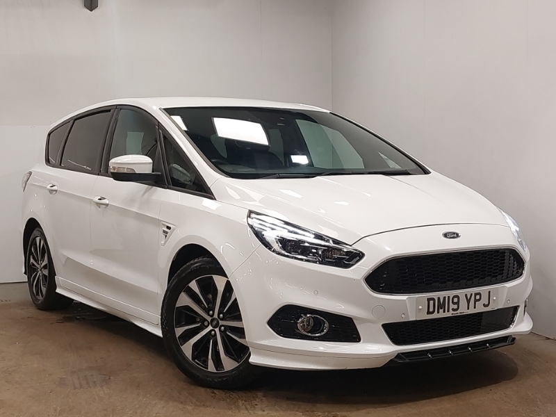 Compare Ford S-Max 1.5 Ecoboost 165 St-line Lux Pack DM19YPJ White