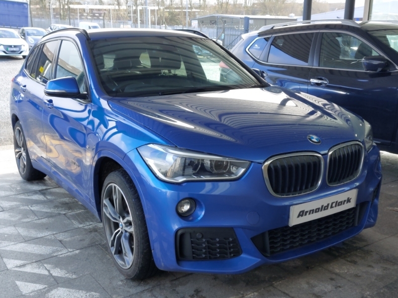 Compare BMW X1 Xdrive 20I M Sport Step SA17SVL Blue