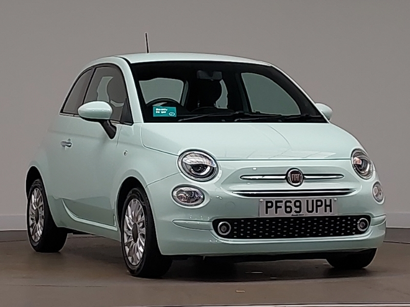 Compare Fiat 500 1.2 Lounge PF69UPH Green