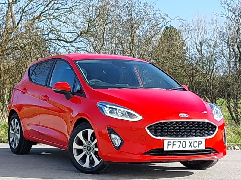 Compare Ford Fiesta 1.0 Ecoboost Hybrid Mhev 125 Trend PF70XCP Red