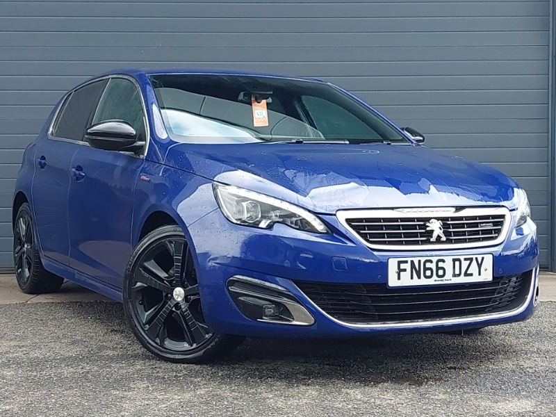 Compare Peugeot 308 Ss Gt Line FN66DZY Blue