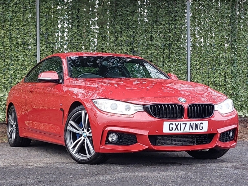 Compare BMW 4 Series 420D M Sport GX17NWG Red