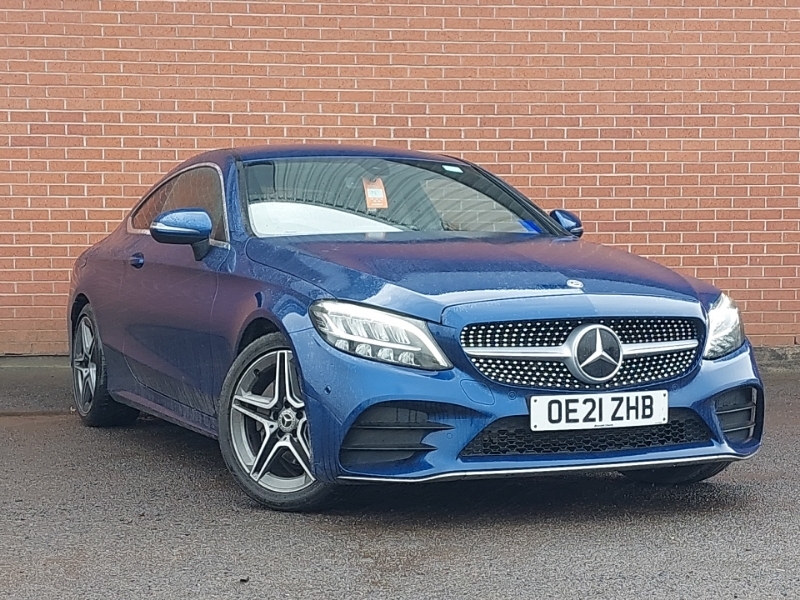 Compare Mercedes-Benz C Class C200 Amg Line Edition 9G-tronic OE21ZHB Blue
