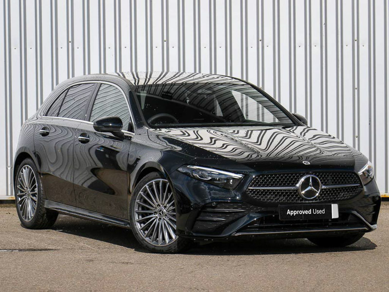 Compare Mercedes-Benz A Class A180 Amg Line Premium Plus  Black