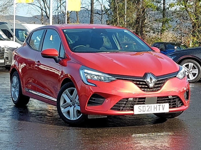 Compare Renault Clio 1.0 Sce 75 Play SD21HTV Red